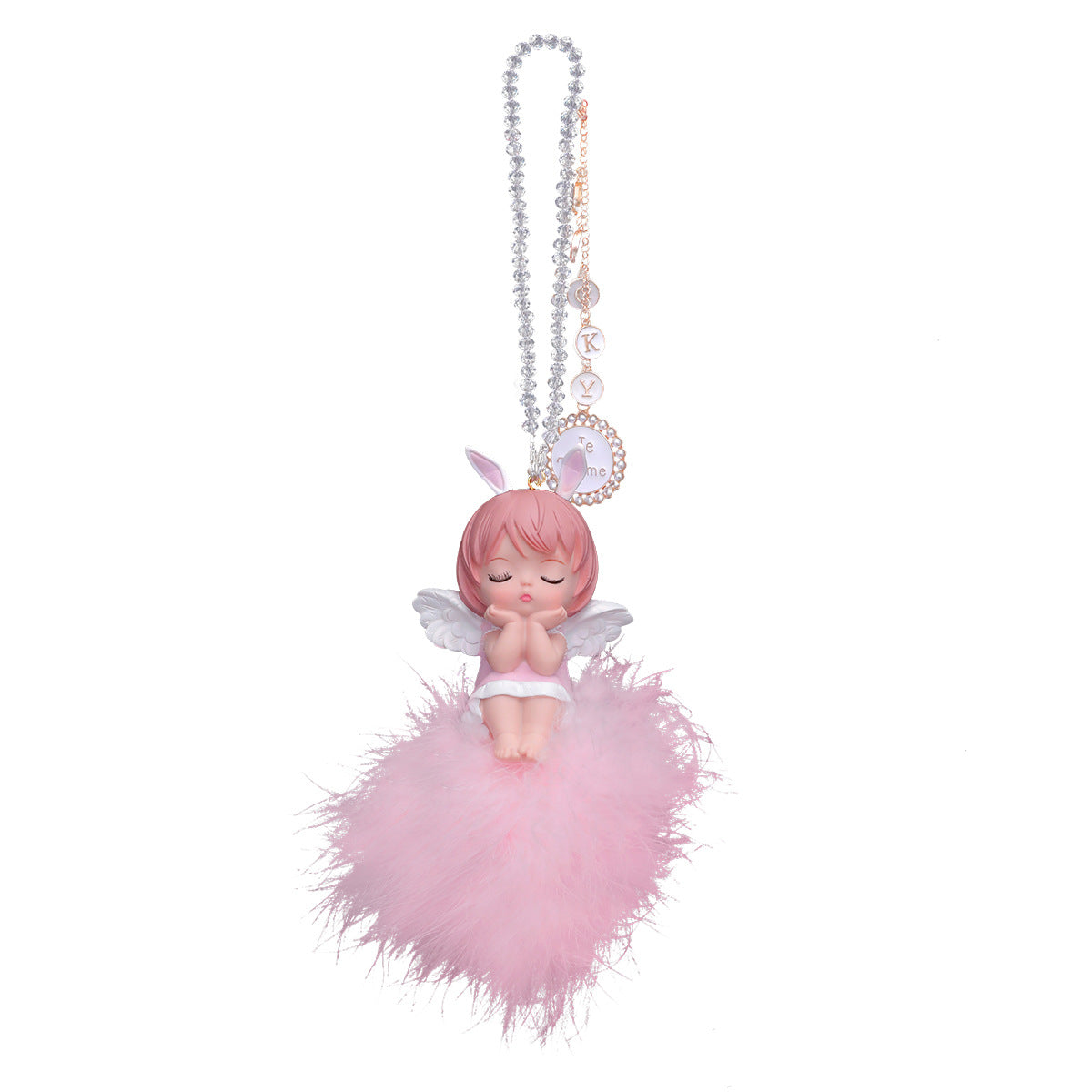 Car pendant car pendant cute angel car rearview mirror pendant
