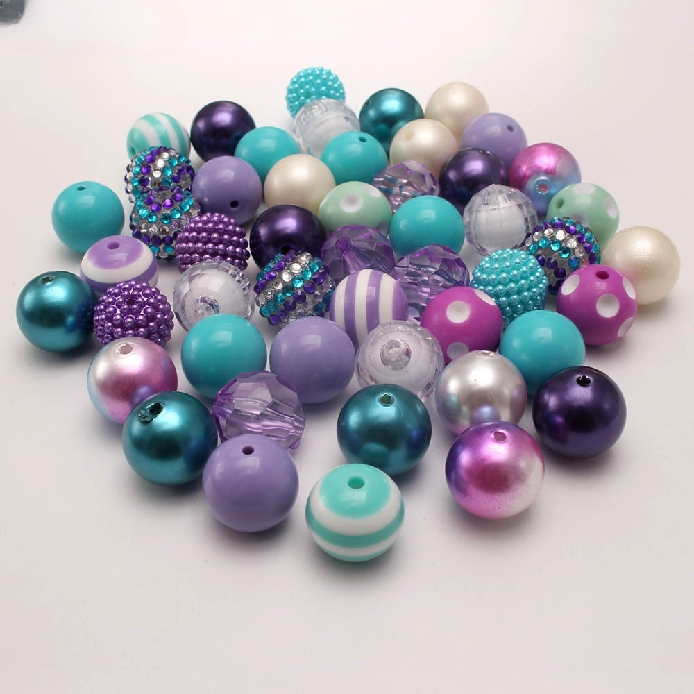 Ocean Wind Mermaid Color Mix beading