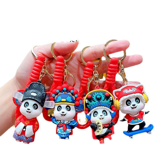 Chinese drama panda keychain bag pendant