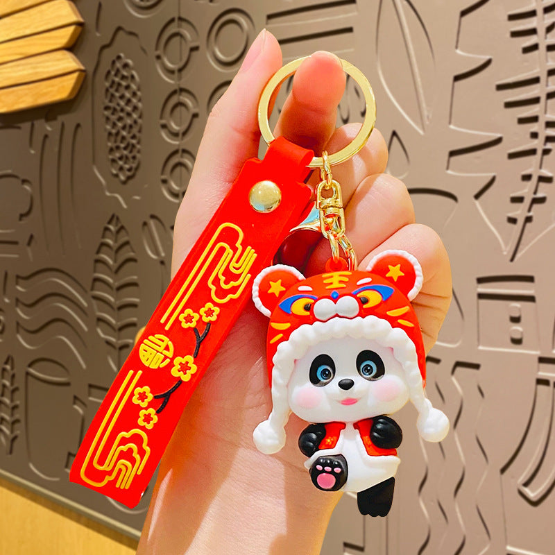 Chinese drama panda keychain bag pendant