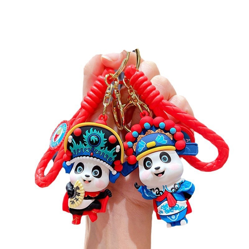 Chinese drama panda keychain bag pendant