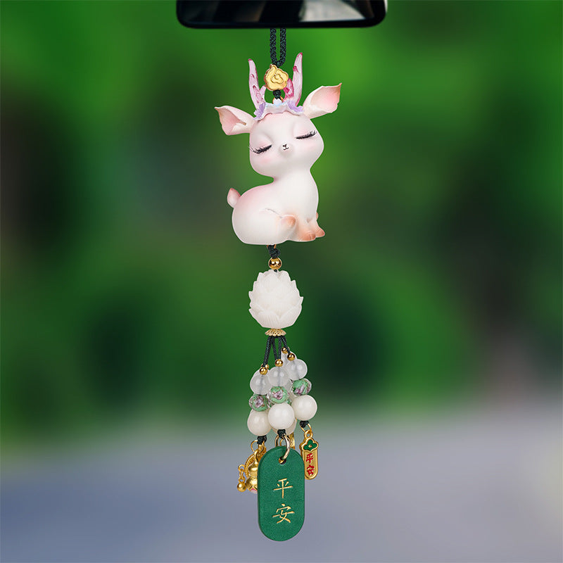 Have a safe journey car pendant Xiaolu car pendant rearview mirror pendant car interior accessories