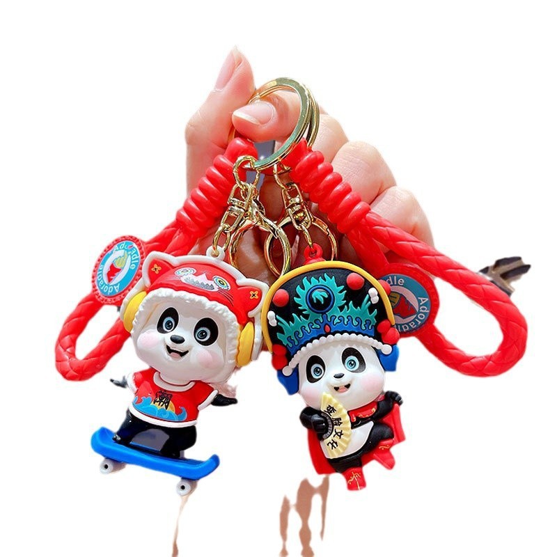Chinese drama panda keychain bag pendant