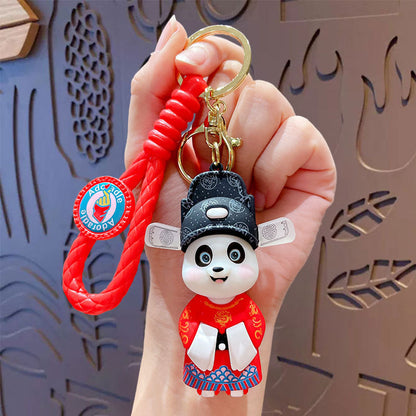 Chinese drama panda keychain bag pendant