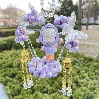 Angel Wings Moon Cradle Car Ornaments Car Interior Ornaments