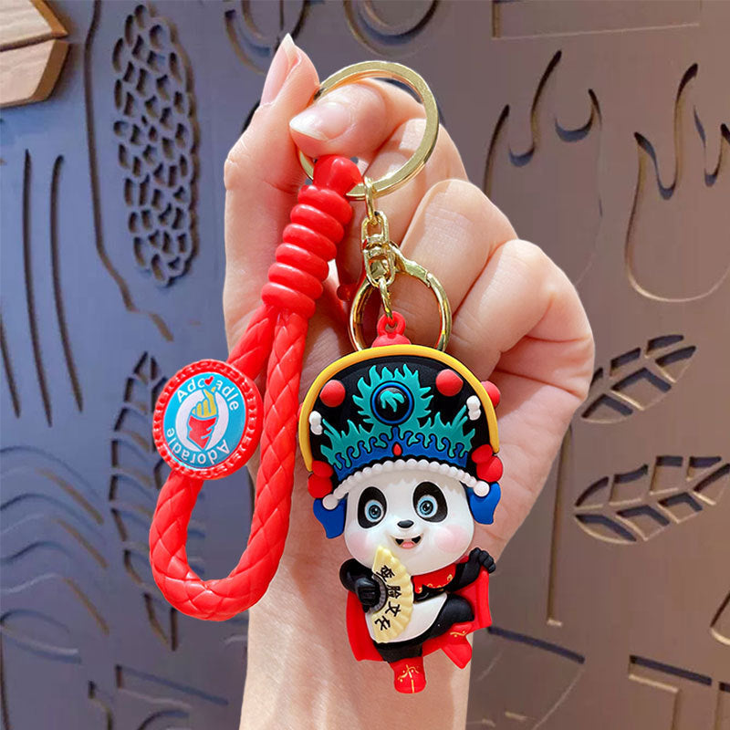 Chinese drama panda keychain bag pendant