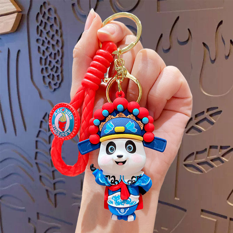 Chinese drama panda keychain bag pendant