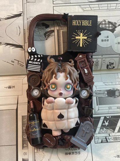 DIY cream mobile phone case, doll mobile phone case personalized mobile phone case suitable for iPhone14/15promax mobile phone case Apple 16/13