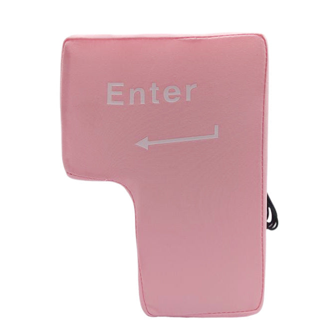 Big enter key extra large enter key computer usb enter key adult vent pillow nap pillow decompression