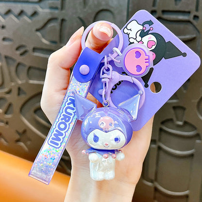 Symphony electroplating Sanrio keychain cute bag pendant cartoon toy doll desktop decoration