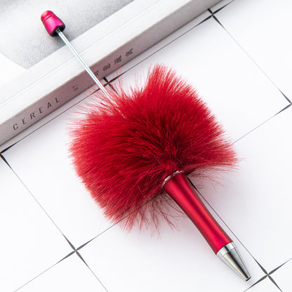 DIY plush beaded pens