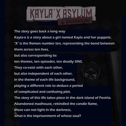 Kayla - X Asylum - DIYYOYO Halloween series