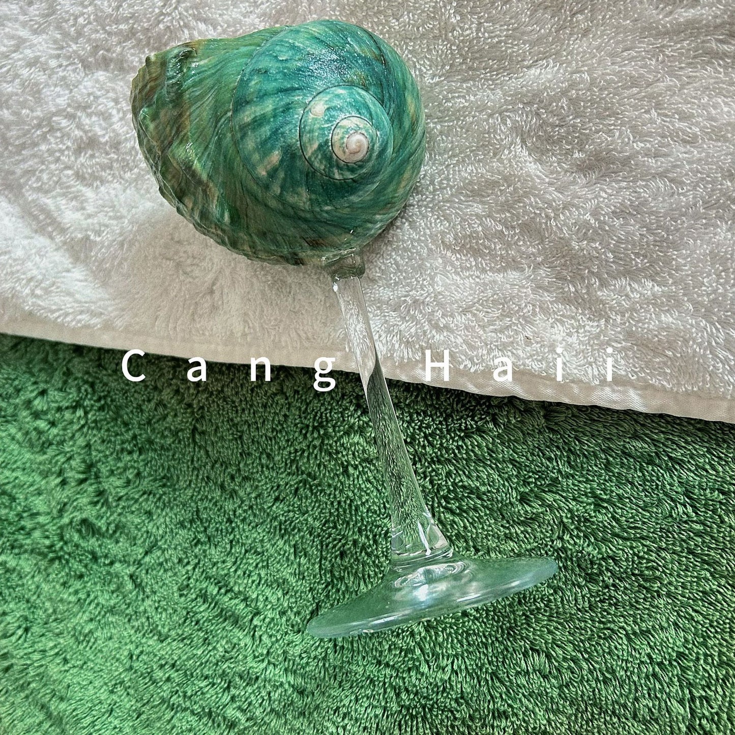 DIY shell conch wine glass creative souvenir ornament cup birthday gift