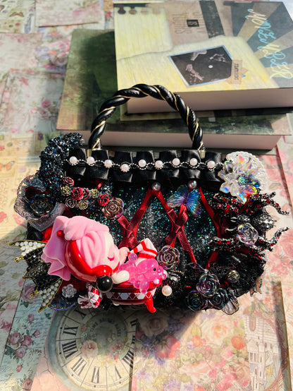 Skull Panda Series—「Luxury Doll Handbag」