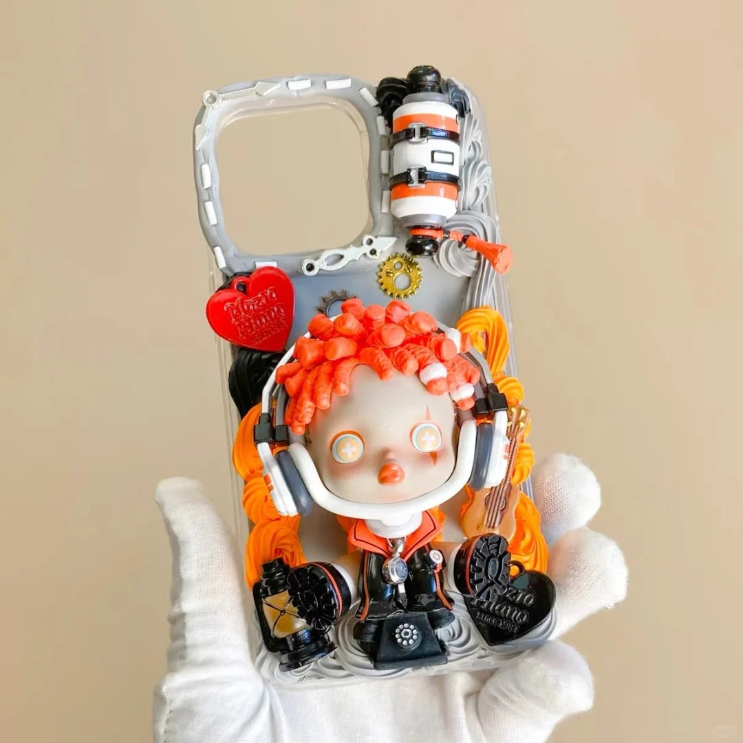 DIY Bubble Matt mobile phone case for iPhone 16 14 promax suitable for iPhone 15 protective cover mobile phone case