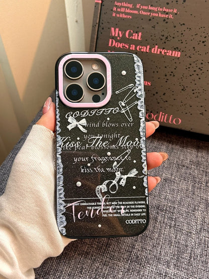 Ballet ins style original color mobile phone case suitable for iphone16pro