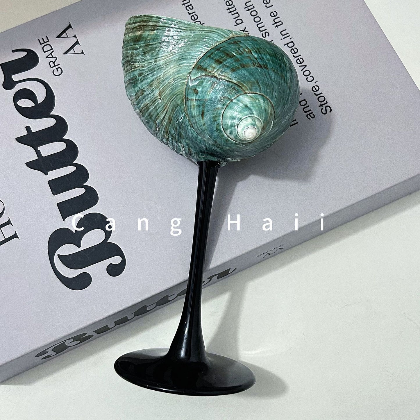 DIY shell conch wine glass creative souvenir ornament cup birthday gift