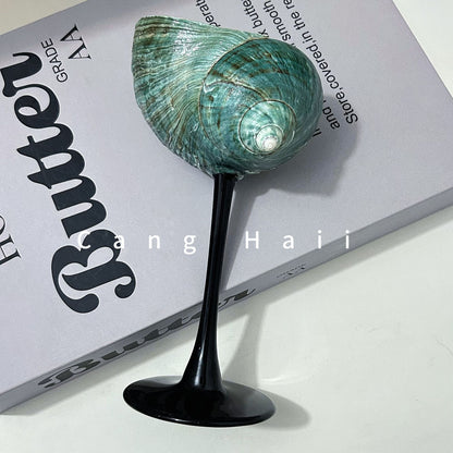 DIY shell conch wine glass creative souvenir ornament cup birthday gift