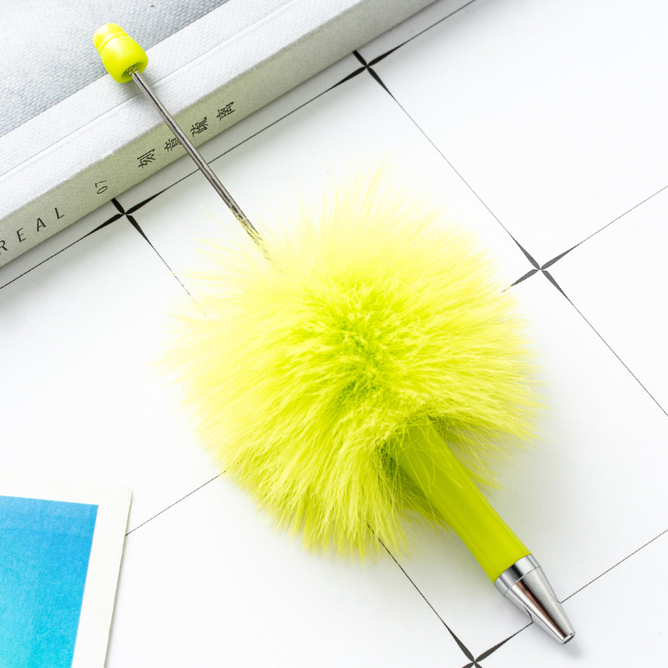 DIY plush beaded pens
