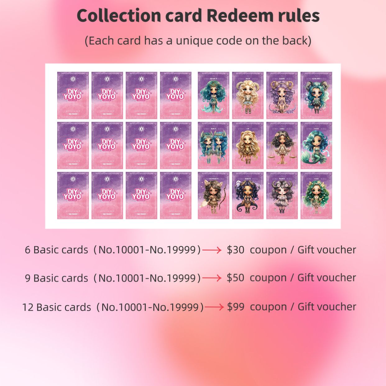 Card Collection Rules - DIYYOYO