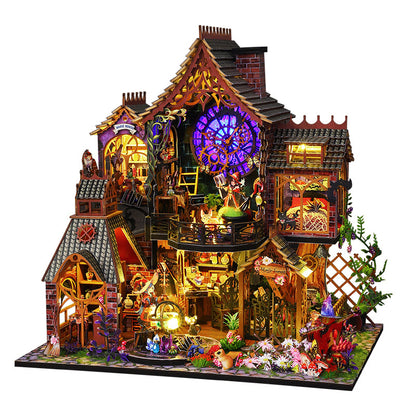 Magic series diy cabin hand-assembled magic model villa decorations creative and exquisite gifts