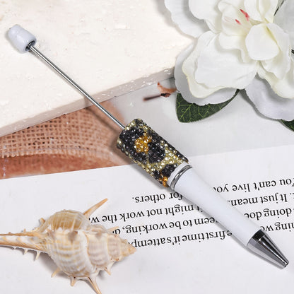 diy beading pen Rhinestone pearl handmade patch bead pen Ballpoint pen