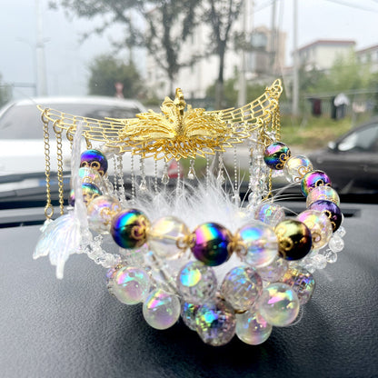 DIY handmade car ornaments Douyin popular car hanging ornaments