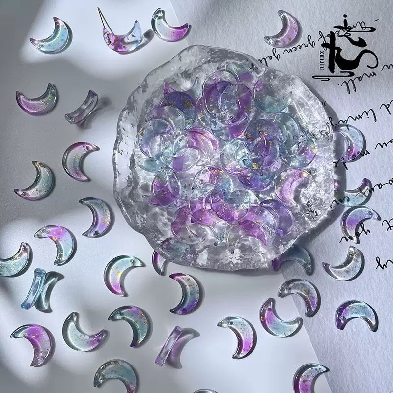 「Different Shape Glass Beads」(1 Charm 1 More Extra!!!)