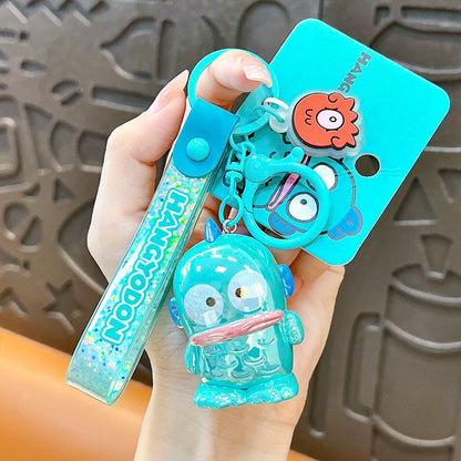 Symphony electroplating Sanrio keychain cute bag pendant cartoon toy doll desktop decoration