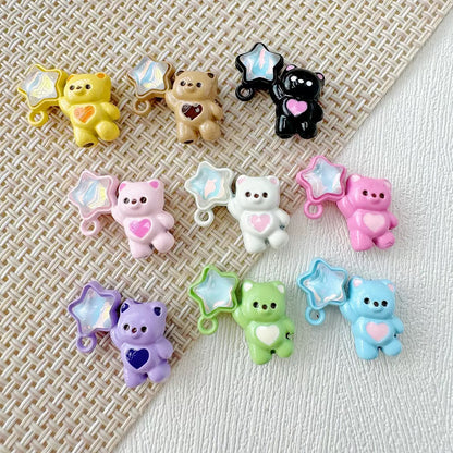 Fancy Charm Metal Spacer Lucky Bags -- Open in live