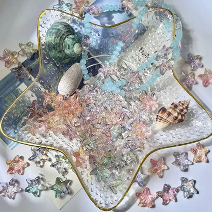 「Different Shape Glass Beads」(1 Charm 1 More Extra!!!)