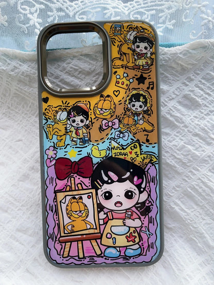 DIY mobile phone case suitable for iPhone16, Apple 15, suitable for 13/14pro max hand protective case