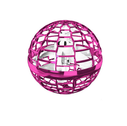 UFO intelligent induction spinning ball magic flying ball suspended ball fingertip luminous magic ball children's toy
