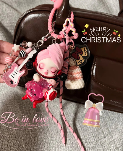 DIY Bubble Matt bag pendant car pendant wishing time