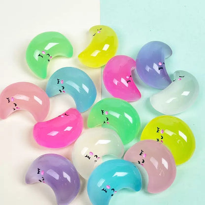 「5-Glow In The Dark Stars Moon Clouds Cham