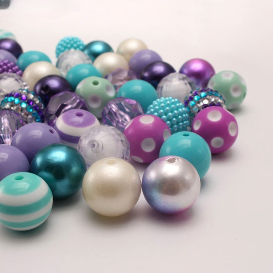 Ocean Wind Mermaid Color Mix beading