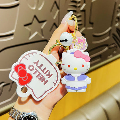 hello kitty dress up diary key pendant cute accessories