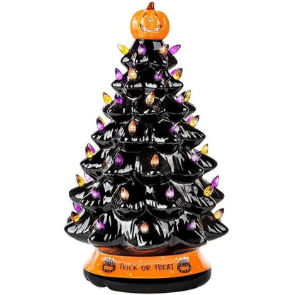 Árbol de Navidad de cerámica de Halloween🔥🔥🔥Último día para descuentos✈ ENVÍO MUNDIAL ✈